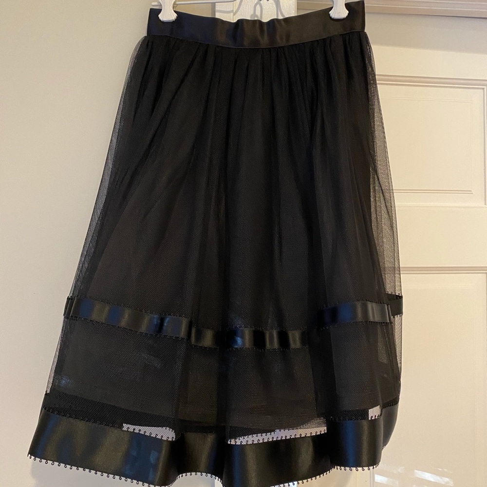 Black Kay Unger skirt